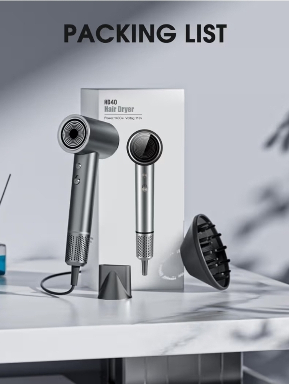 Professional Ionic Hair Dryer - Picture 9 of 15